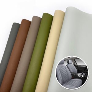 Napa Leather Pvc Factory Supply Custom Size Wholesale Price Soft for Luxury Sofa Upholstery