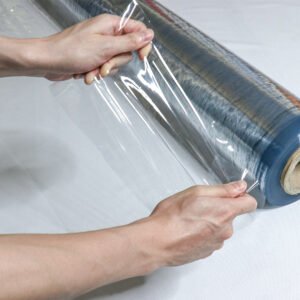 Foshan PVC Plastic Film Factory Manufactures Soft Transparent PVC Roll Moisture-Proof for Household Products Use
